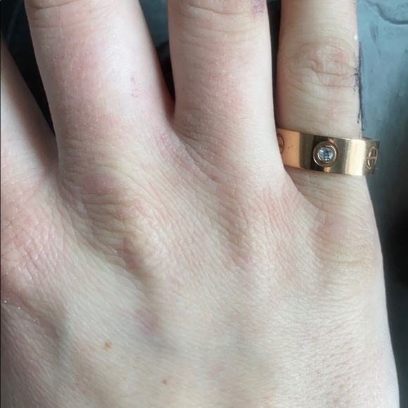 Gold ring - Picture 3 of 4